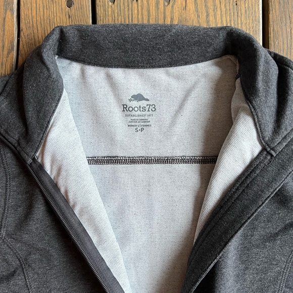 Roots Track Jacket - Charcoal Grey - S - Picture 7 of 12